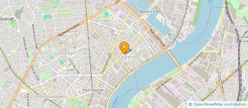 localisation de l'entreprise SCI MADONNA'ME  BORDEAUX