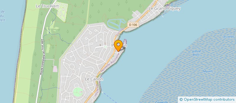 localisation de l'entreprise SCI MADREAME à LEGE-CAP-FERRET