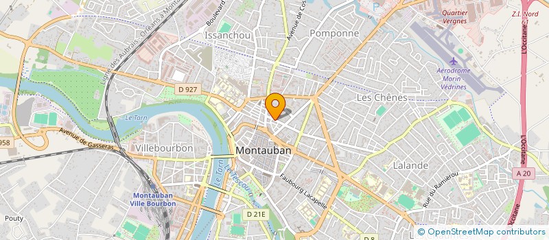 localisation de l'entreprise SCI MADRIAN  MONTAUBAN