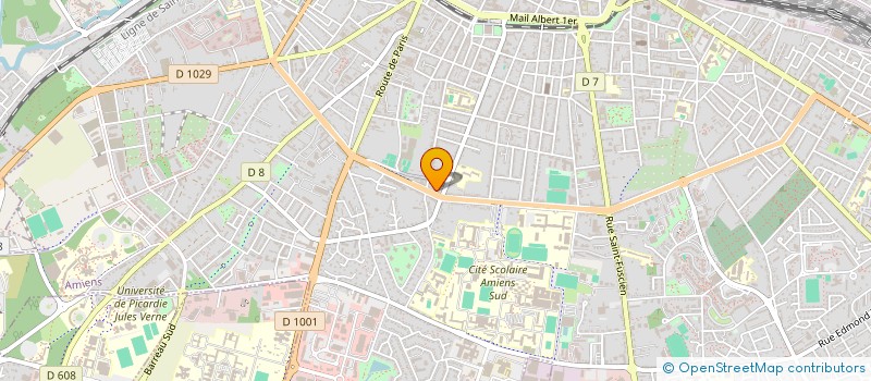 localisation de l'entreprise SCI MADRID à AMIENS