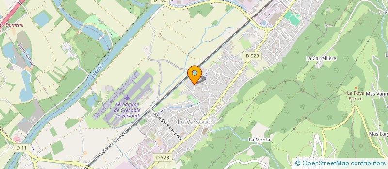 localisation de l'entreprise SCI MADRIGAL  LE VERSOUD