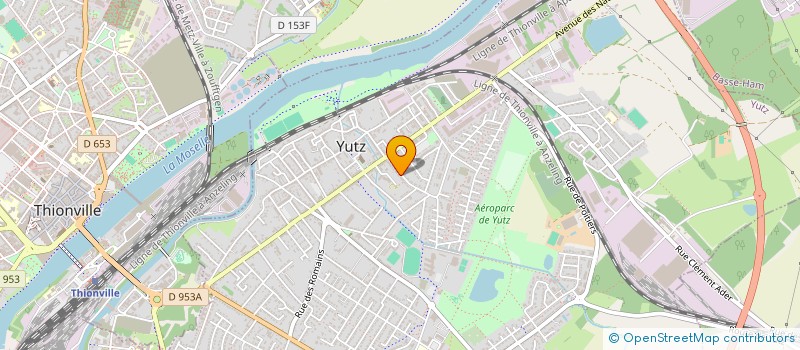 localisation de l'entreprise SCI MADRIGAL  YUTZ