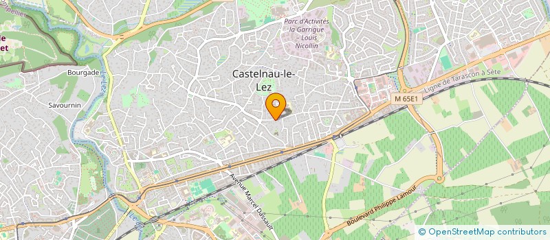 localisation de l'entreprise SCI MADRILISE  CASTELNAU-LE-LEZ