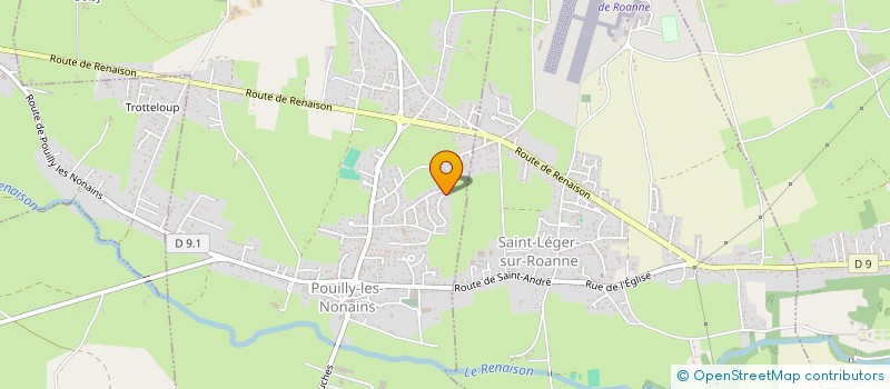 localisation de l'entreprise SCI MADRYAN  POUILLY-LES-NONAINS