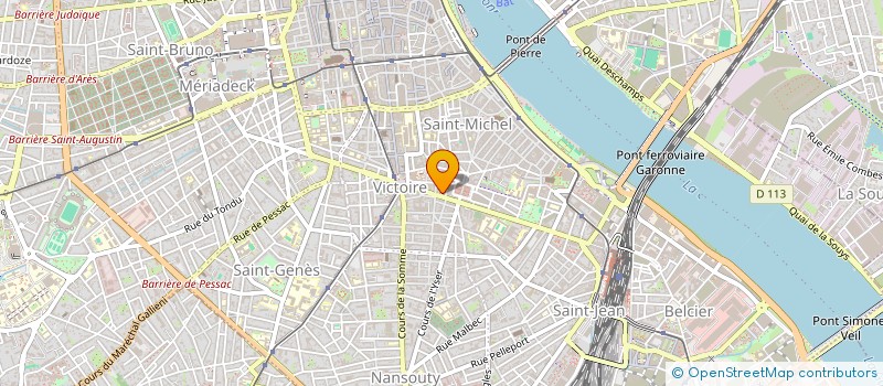 localisation de l'entreprise SCI MADU MATHA  BORDEAUX