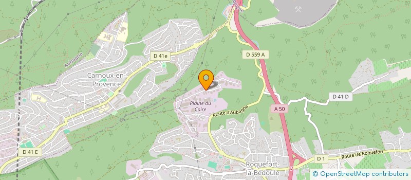 localisation de l'entreprise SCI MADUDINA  ROQUEFORT-LA-BEDOULE