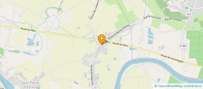 localisation de l'entreprise SCI MADURAN  SAINT-PIERRE-D'EYRAUD