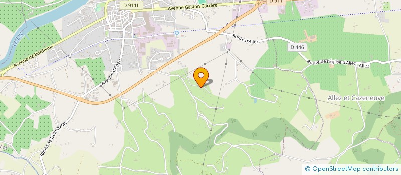 localisation de l'entreprise SCI MADUREIRA  SAINTE LIVRADE SUR LOT