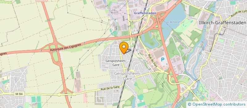 localisation de l'entreprise SCI MADY 4  GEISPOLSHEIM