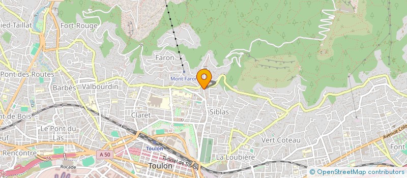 localisation de l'entreprise SCI MADY  TOULON