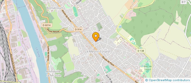 localisation de l'entreprise SCI MADY  LE MESNIL-ESNARD