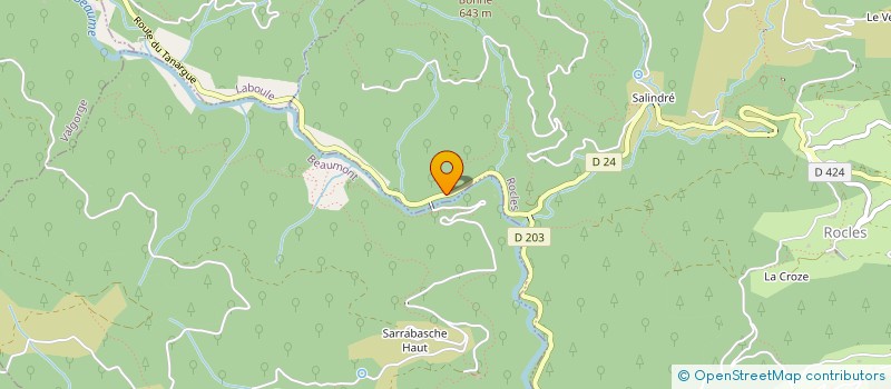 localisation de l'entreprise SCI MADYSON  ROCHER