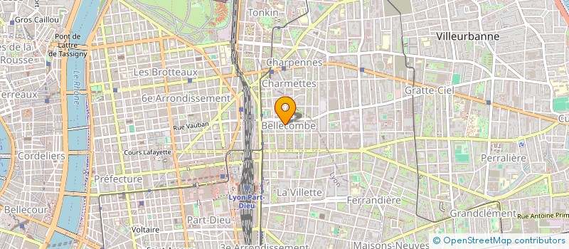 localisation de l'entreprise SCI MAE 14  LYON