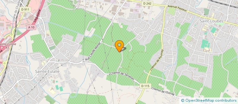 localisation de l'entreprise SCI MAE  SAINT-LOUBES