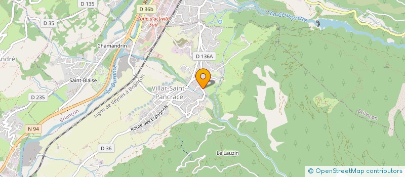 localisation de l'entreprise SCI MAE  VILLAR-SAINT-PANCRACE