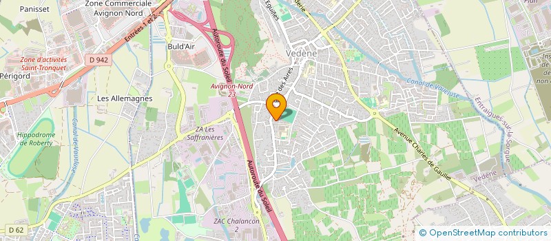 localisation de l'entreprise SCI MAE  VEDENE