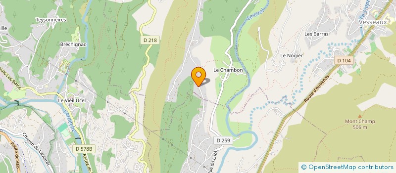 localisation de l'entreprise SCI MAE-LEN  SAINT-JULIEN-DU-SERRE