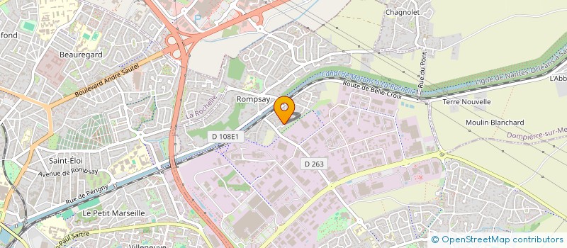 localisation de l'entreprise SCI MAEBAN  PERIGNY