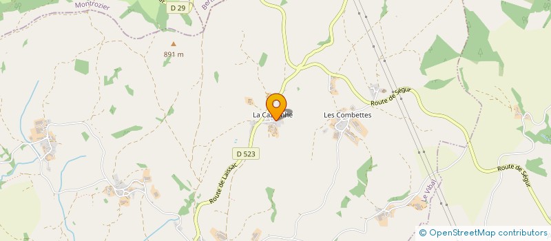 localisation de l'entreprise SCI MAEDIE  LE VIBAL