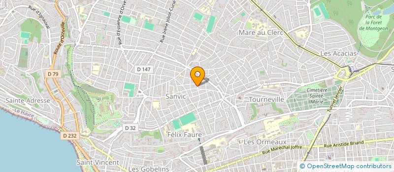 localisation de l'entreprise SCI MAEL à LE HAVRE