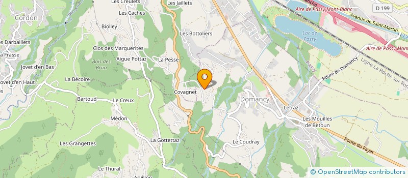 localisation de l'entreprise SCI MAEL  DOMANCY