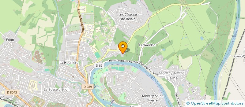 localisation de l'entreprise SCI MAEL INES à CHARLEVILLE-MEZIERES