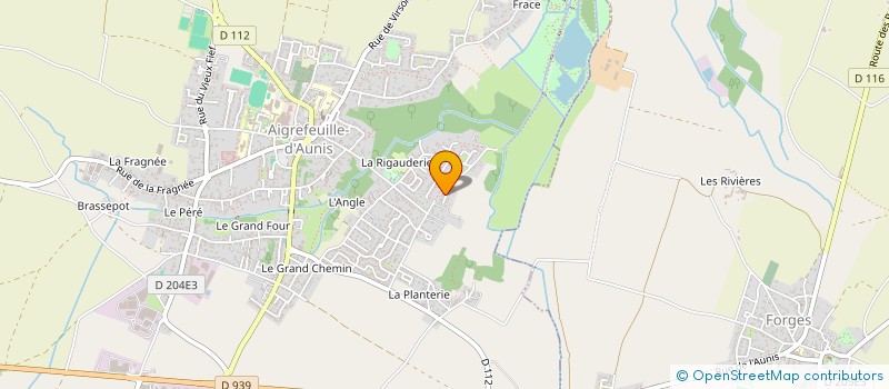 localisation de l'entreprise SCI MAEL MOINARD  THAIRE