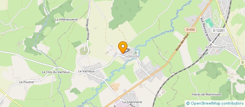 localisation de l'entreprise SCI MAELGA  SIDEVILLE