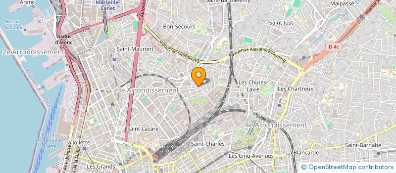localisation de l'entreprise SCI MAELI à MARSEILLE