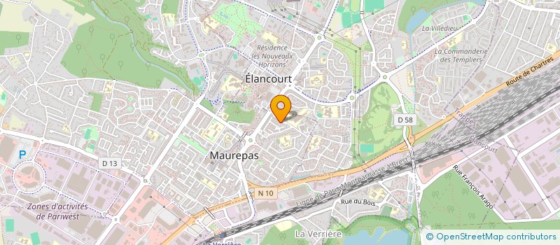 localisation de l'entreprise SCI MAELI  MAUREPAS