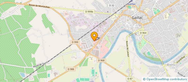 localisation de l'entreprise SCI MAELIAGO à GAILLAC
