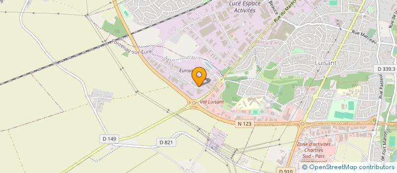 localisation de l'entreprise SCI MAELIE à FONTENAY-SUR-EURE