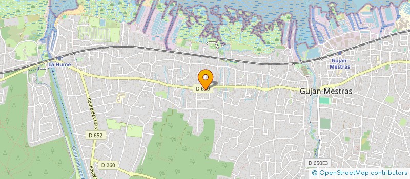 localisation de l'entreprise SCI MAELIE  GUJAN-MESTRAS