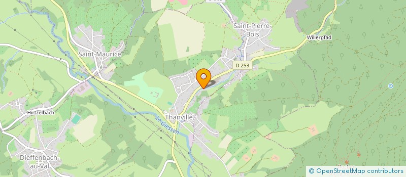localisation de l'entreprise SCI MAELIO à SAINT-MAURICE