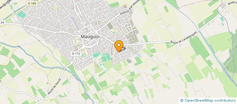 localisation de l'entreprise SCI MAELIO  MAUGUIO