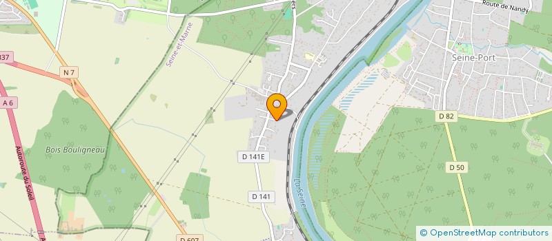 localisation de l'entreprise SCI MAELISE  SAINT-FARGEAU-PONTHIERRY