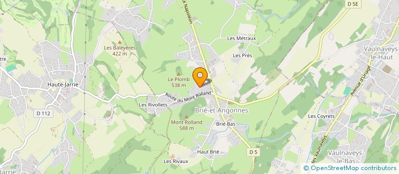 localisation de l'entreprise SCI MAELLE  BRIE-ET-ANGONNES