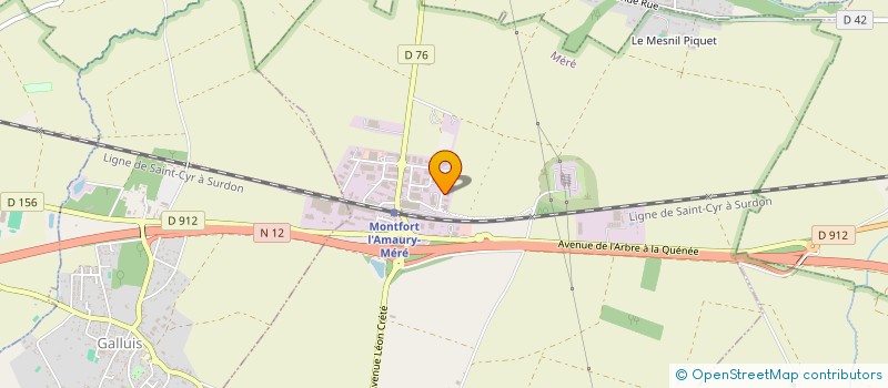 localisation de l'entreprise SCI MAELLE  MERE