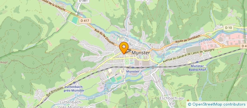 localisation de l'entreprise SCI MAELNI  MUNSTER
