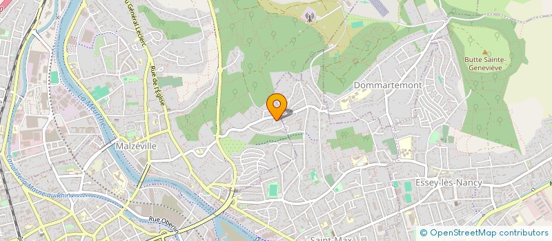 localisation de l'entreprise SCI MAELOU  MALZEVILLE