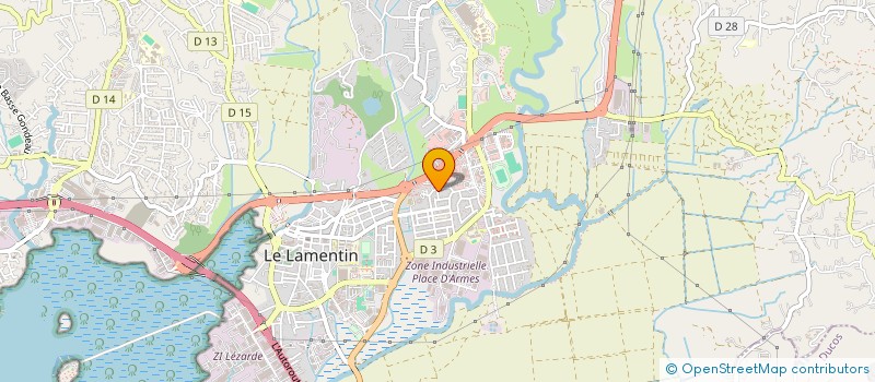 localisation de l'entreprise SCI MAELUDI à LE LAMENTIN