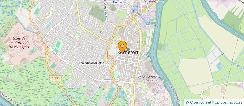 localisation de l'entreprise SCI MAELULU  ROCHEFORT