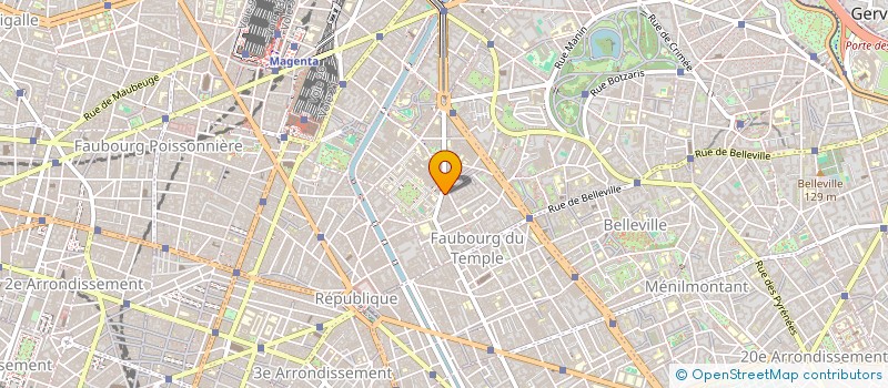 localisation de l'entreprise SCI MAELYS & DAHILI  PARIS