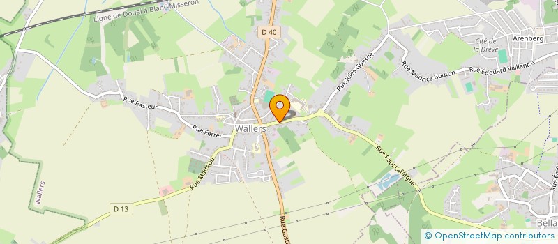 localisation de l'entreprise SCI MAELYSS à WALLERS