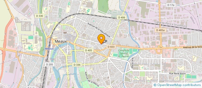 localisation de l'entreprise SCI MAEM à MEAUX