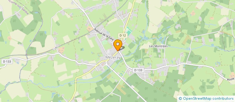 localisation de l'entreprise SCI MAERAS  VILLAINES-SOUS-MALICORNE