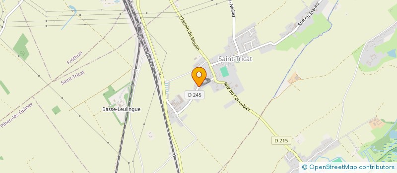 localisation de l'entreprise SCI MAEREL  SAINT-TRICAT