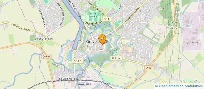 localisation de l'entreprise SCI MAERMA à GRAVELINES