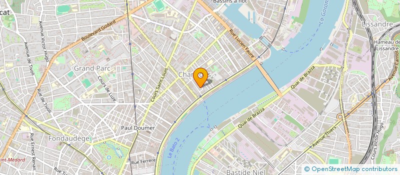 localisation de l'entreprise SCI MAERO  BORDEAUX