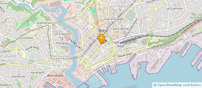 localisation de l'entreprise SCI MAES  BREST